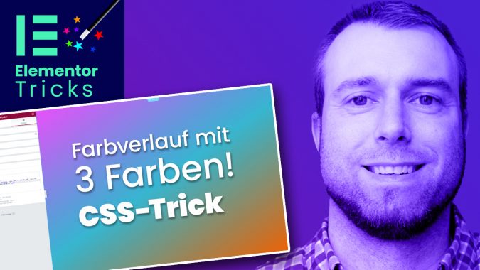 elementor farbverläufe mit 3 farben
