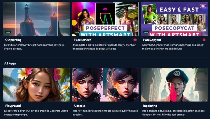 Optionen für die KI-Bildbearbeitung