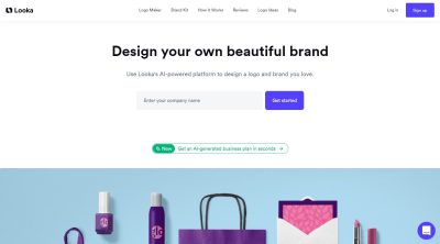 Looka - Logo & Brand-Design mit KI erstellen