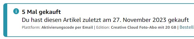 Adobe CC Prepaid Jahresabo