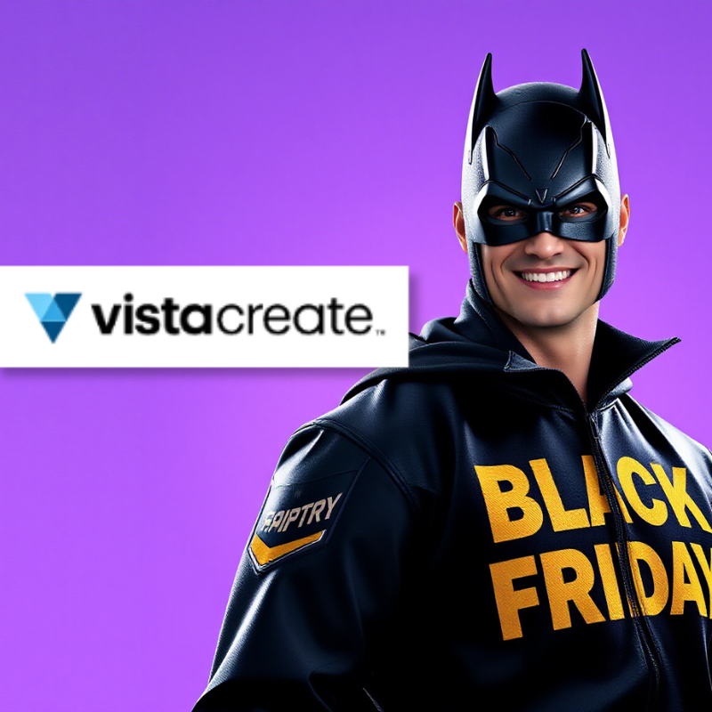 VistaCreate - Canva Alternative - Black Friday Deal