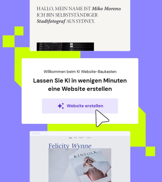 KI-Website-Baukasten von Hostinger