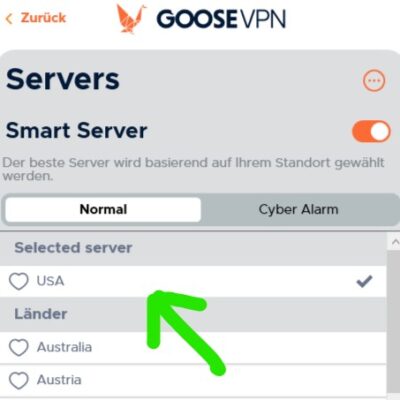 VPN-Server aus der USA