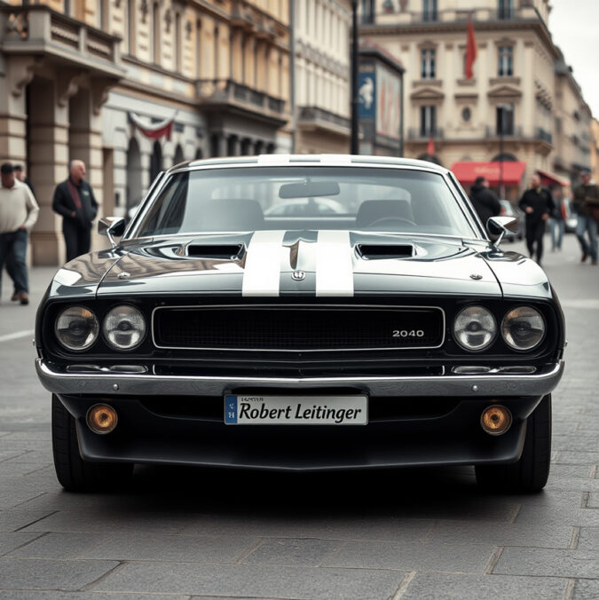 Muscle Car - KI-Bild