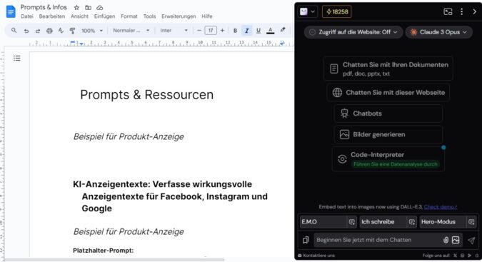 Merlin AI direkt im Browser nutzen