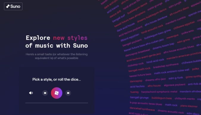 Suno AI Musikstile