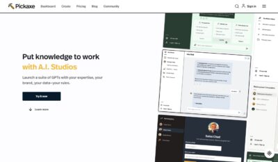 Pickaxe - KI-Tool um KI-Tools zu erstellen