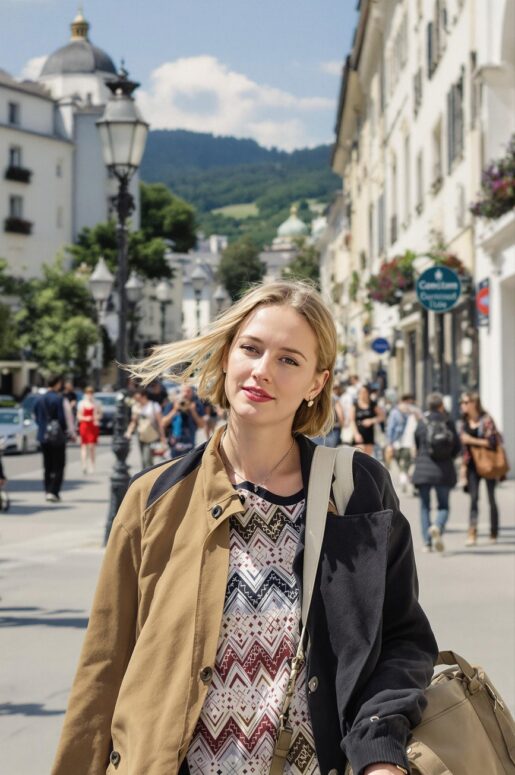 Frau - Portrait - Flux