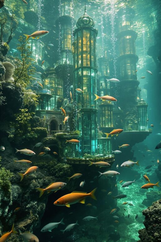 Unterwasserbild- Flux