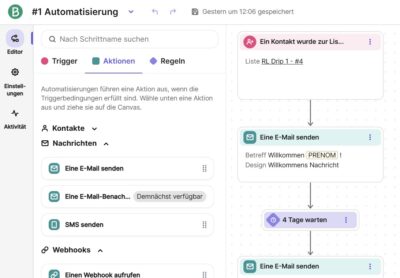 Automatisierung in Brevo