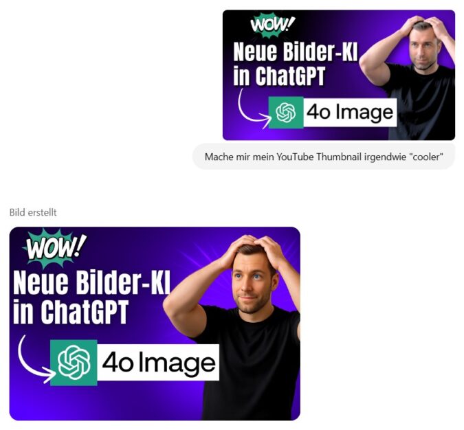 Person wird verändert