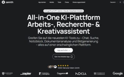 Zemith - mehrere LLMs in einem Tool nutzen