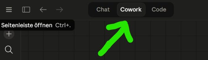 3 Modis: Chat / Cowork / Code