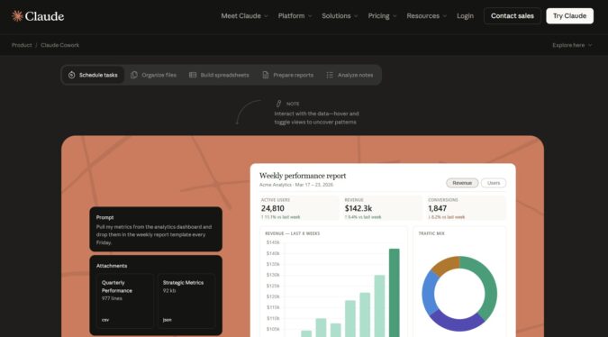Claude Cowork kann Aufgaben auf dem PC erledigen