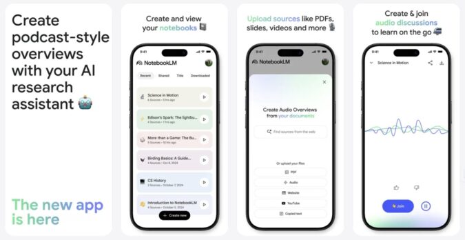 NotebookLM am Smartphone nutzen